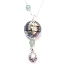 Bola de grossesse en argent 925 et nacre