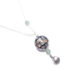 Bola de grossesse en argent 925 et nacre