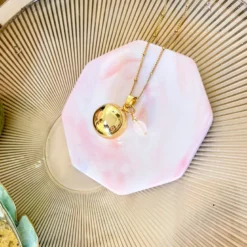 Bola de grossesse or quartz
