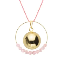 Bola rhodochrosite & cordon rose