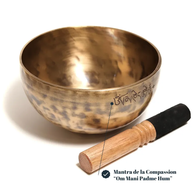 Bol chantant de compassion 17cm