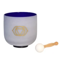 Bol chantant en cristal chakra 3ème œil