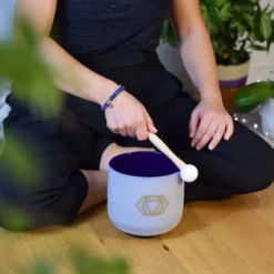Bol chantant en cristal chakra 3ème œil
