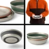Bol pliable sea to summit detour stainless steel collapsible bowl m vert