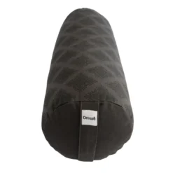 Bolster de yoga noir en kapok