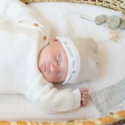 Bonnet de naissance #d5d5d5 0 mois
