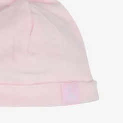Bonnet de naissance rose 0 1 mois