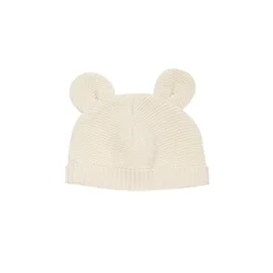 Bonnet en maille avec des petites oreill