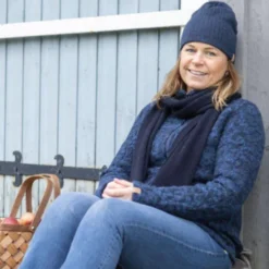 Bonnet ivanhoe en laine stormy hat