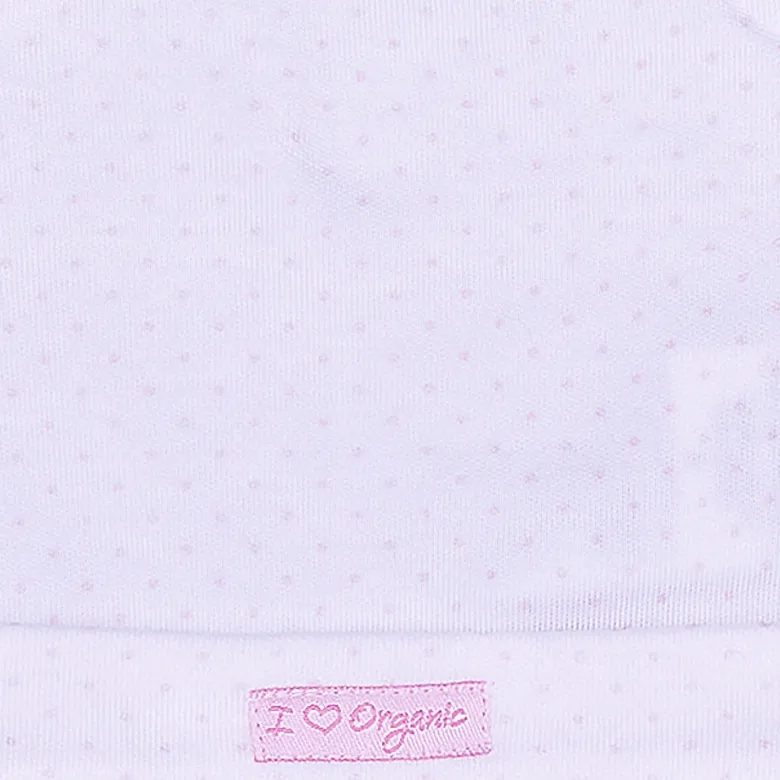 Bonnet naissance coton bio gots - m