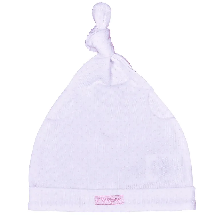 Bonnet naissance coton bio gots - m