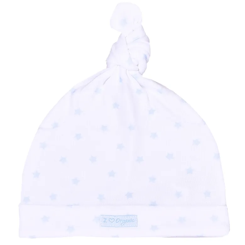 Bonnet naissance coton bio gots - m