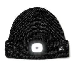 Bonnet réfléchissant avec lampe frontale