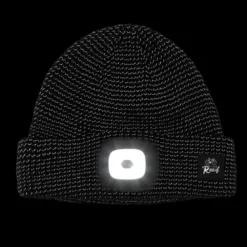 Bonnet réfléchissant avec lampe frontale