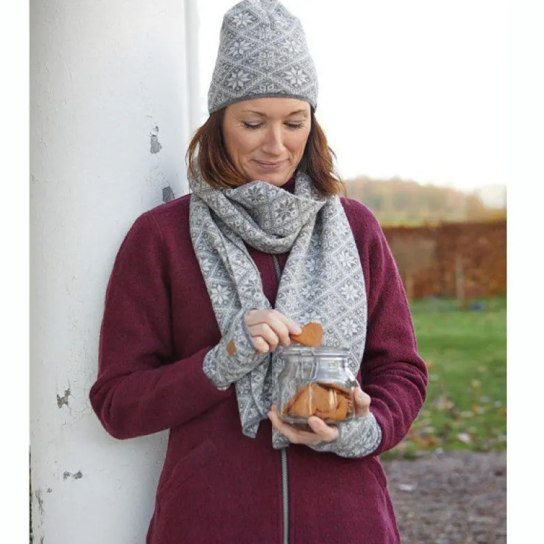Bonnet tricoté ivanhoe en laine freya