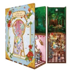 Book nook alice aux pays des merveilles