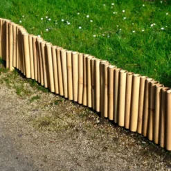 Bordure à planter en bambou - bois