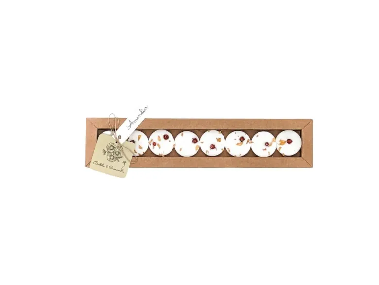 Boîte de 8 fondants parfumés amandier 7