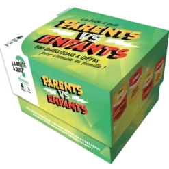 Boîte de jeu parents vs enfants