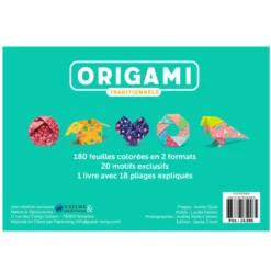 Boîte d'origami traditionnel