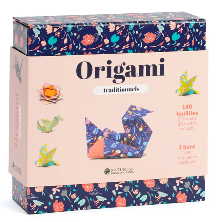 Boîte d'origami traditionnel
