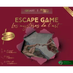 Boîte escape game Les Mystères de l'Art