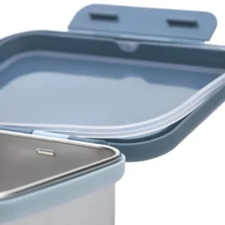 Boîte à goûter en inox tracteur