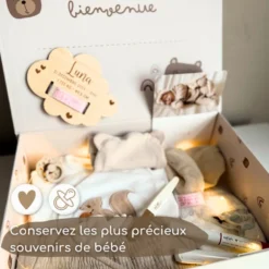 Boîte + kit empreintes + couverture