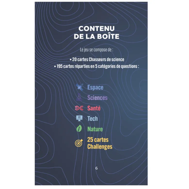 Boîte à quiz Bête de science Futura