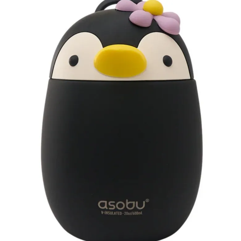 Boîte repas isotherme bestie foodie pingouin (600 ml)