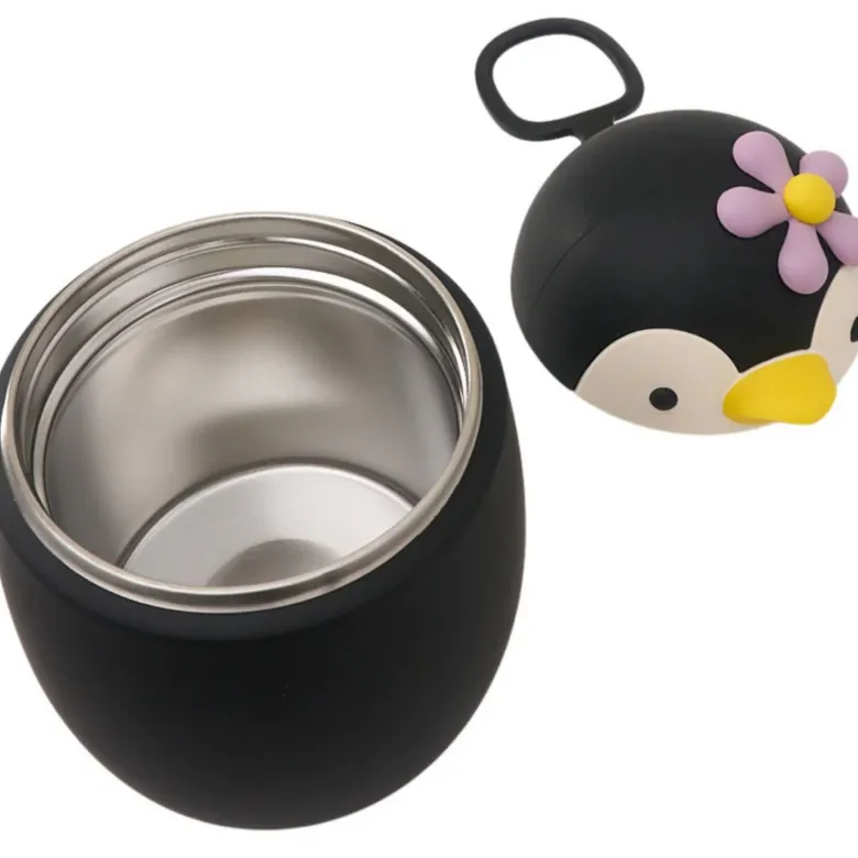 Boîte repas isotherme bestie foodie pingouin (600 ml)