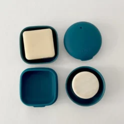 Boîte à savon de voyage carrée - blue abyss