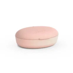 Boîte à savon de voyage ovale - blush