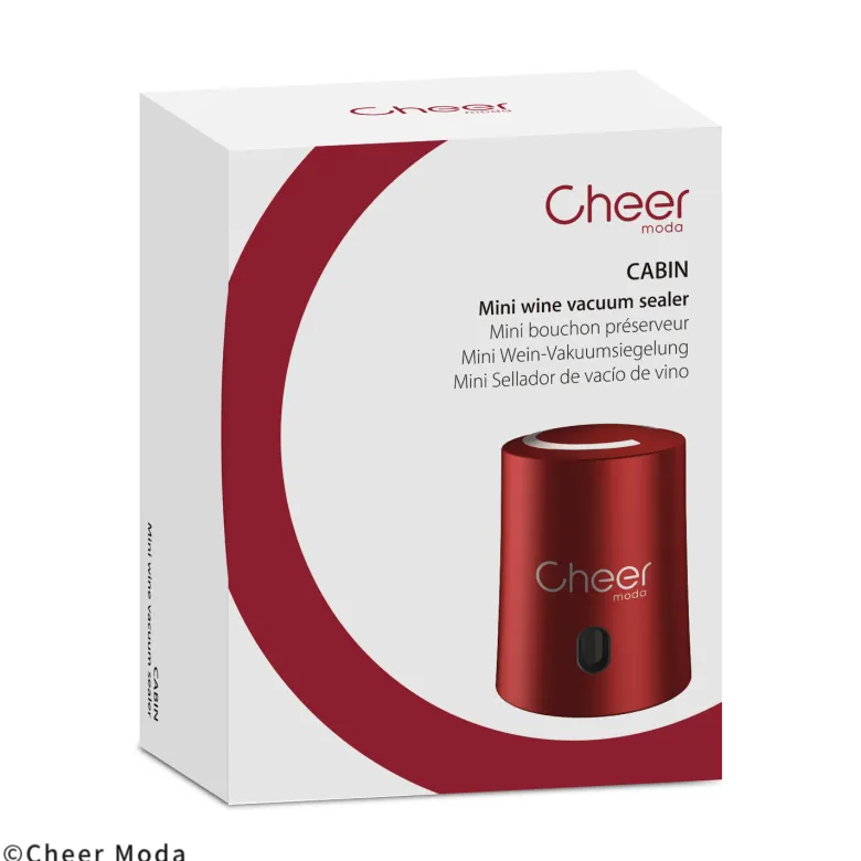 Bouchon pré serveur vin Rouge