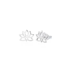 Boucle d'oreilles fleur de lotus
