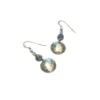 Boucles d'oreille ethniques abalone