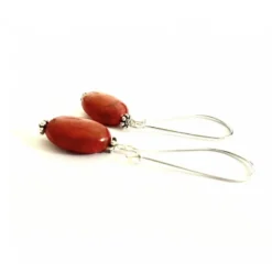Boucles d'oreille longues gorgone