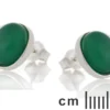 Boucles d'oreilles agate argent