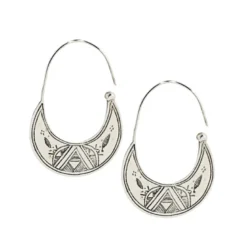 Boucles d'oreilles créoles argent 925