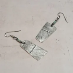 Boucles d'oreilles ethniques turquoise