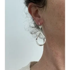 Boucles d'oreille touareg en argent