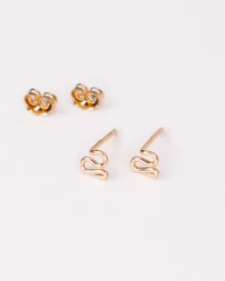 Boucles puces - ino - or