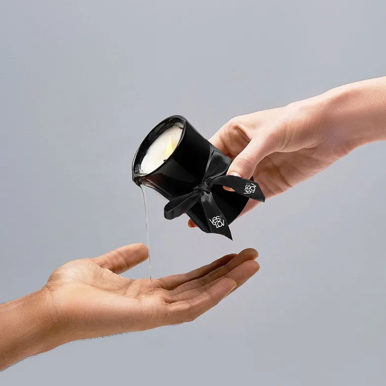 Bougie de massage au parfum affolant