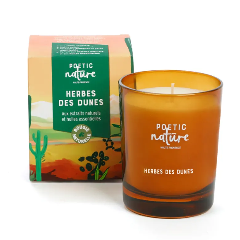 Bougie parfumée Herbes des dunes