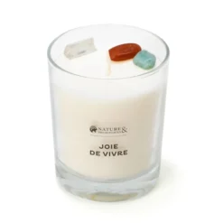 Bougie parfumée Joie pierres naturelles