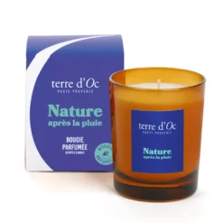 Bougie parfumée Nature après pluie
