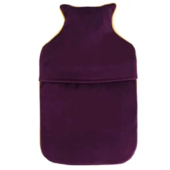 Bouillotte à eau velours recyclé