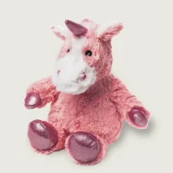 Bouillotte peluche naturelle licorne cos