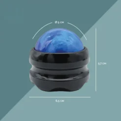 Boule de massage roll - bleu