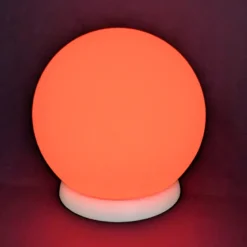 Boule lumineuse couleurs animées d.20cm